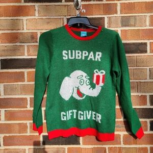 Norther Pole Subpar Gift Giver Sweater